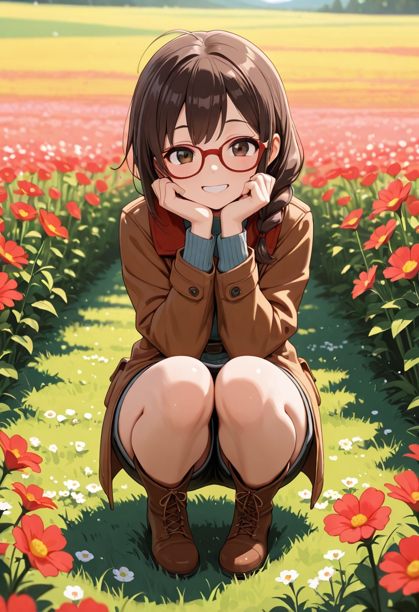 花畑の休日