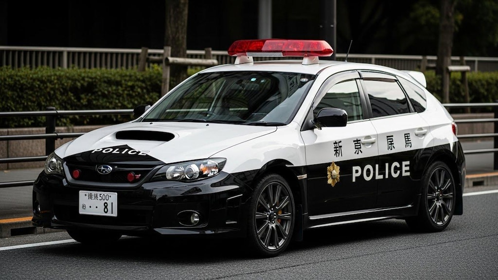インプレッサWRXパトロールカー