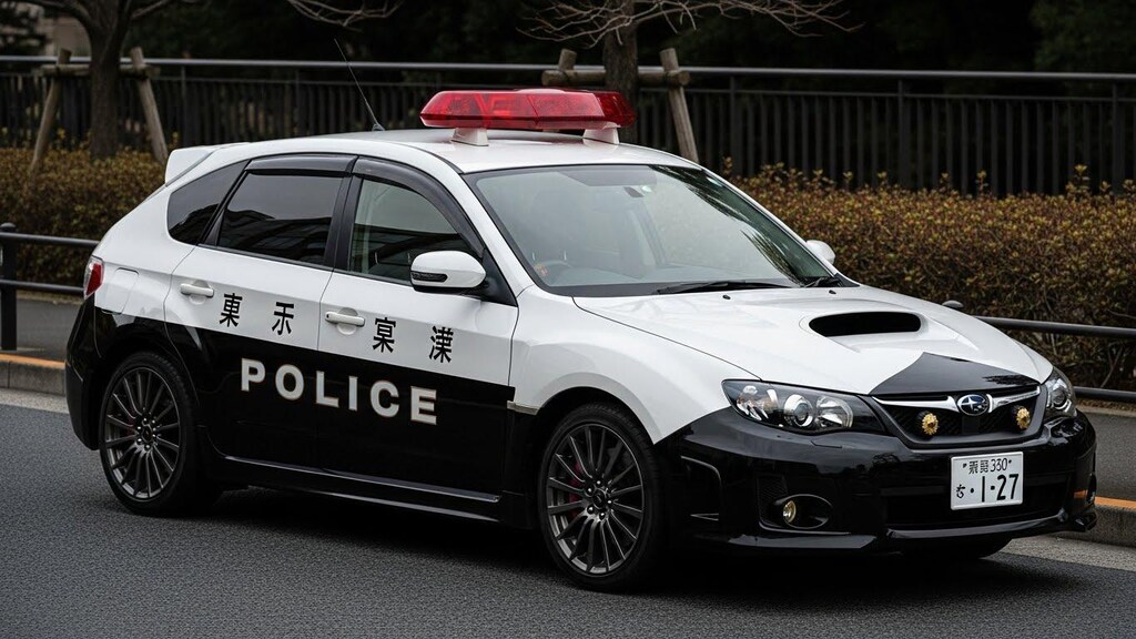 インプレッサWRXパトロールカー