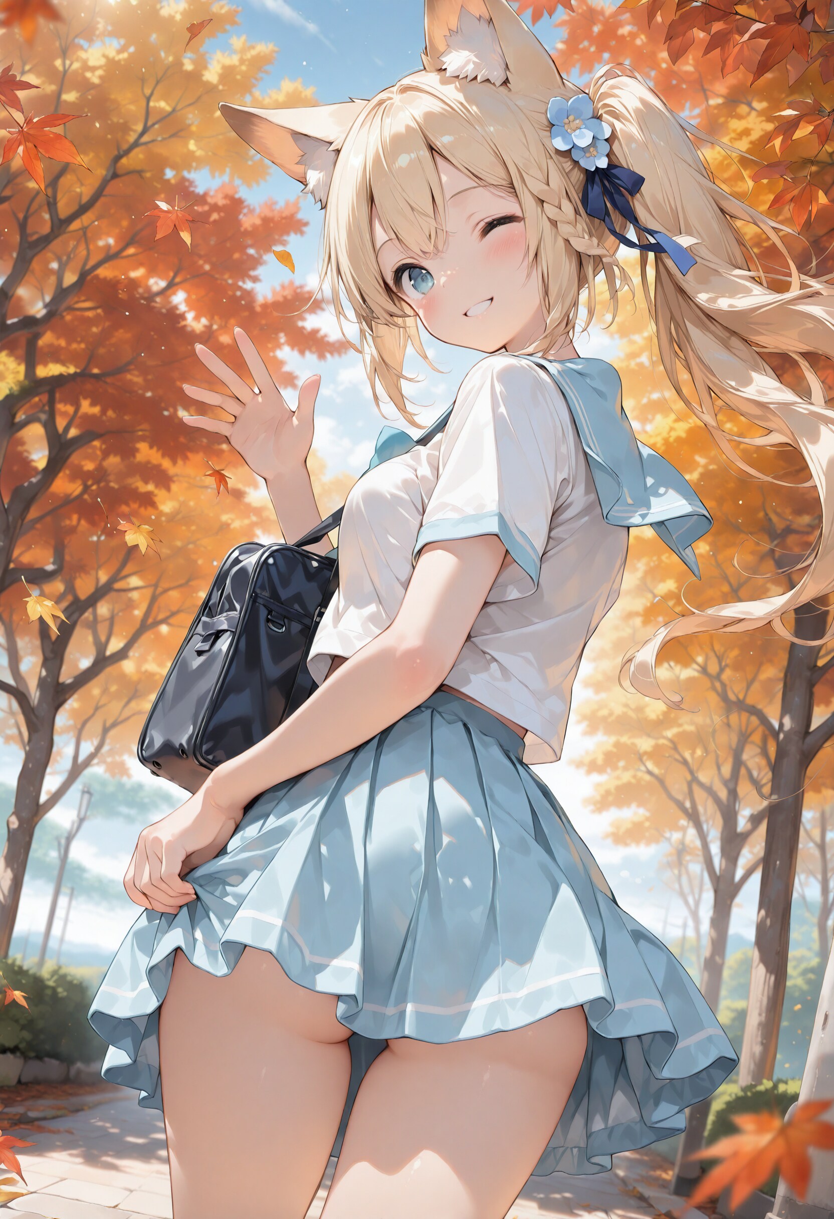 バイバイ～！また明日♪