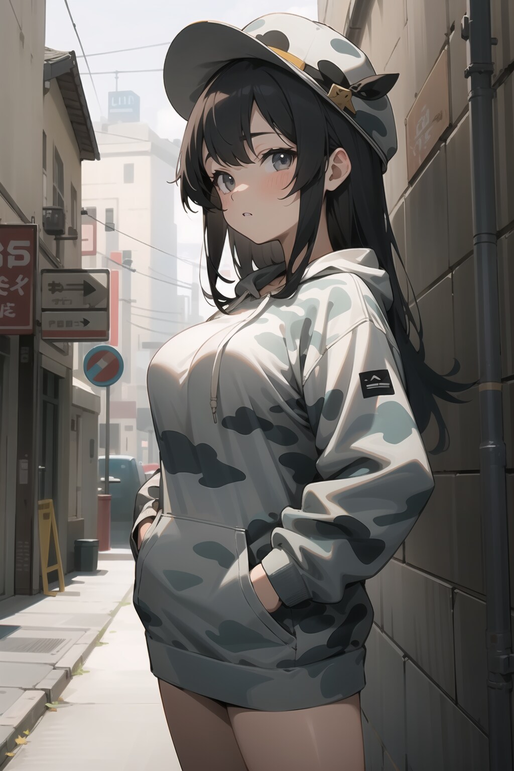 衣装　シティカモフラフーディ