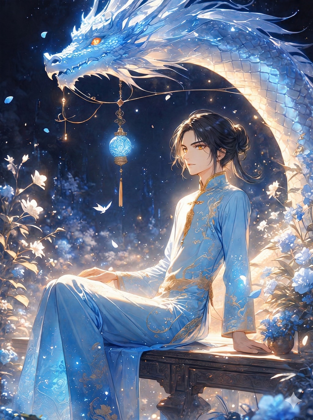 花と龍
