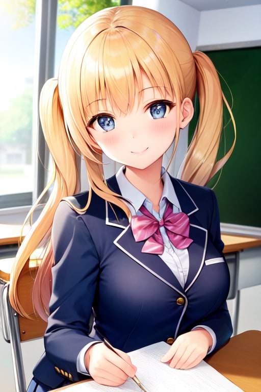 ブレザーJK | の人気AIイラスト・グラビア