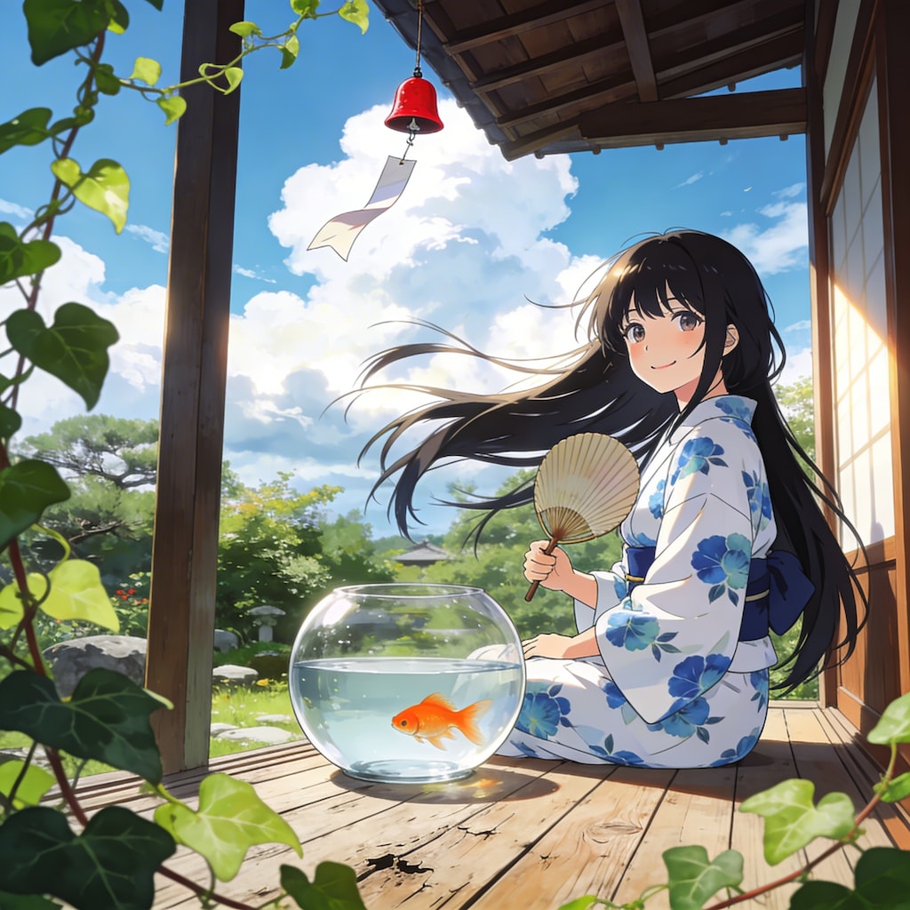 浴衣の少女