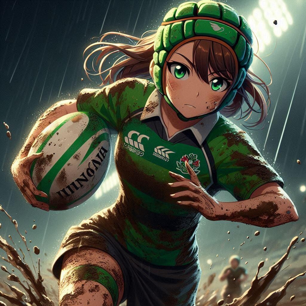 🏉泥まみれの女子ラグビー 141
