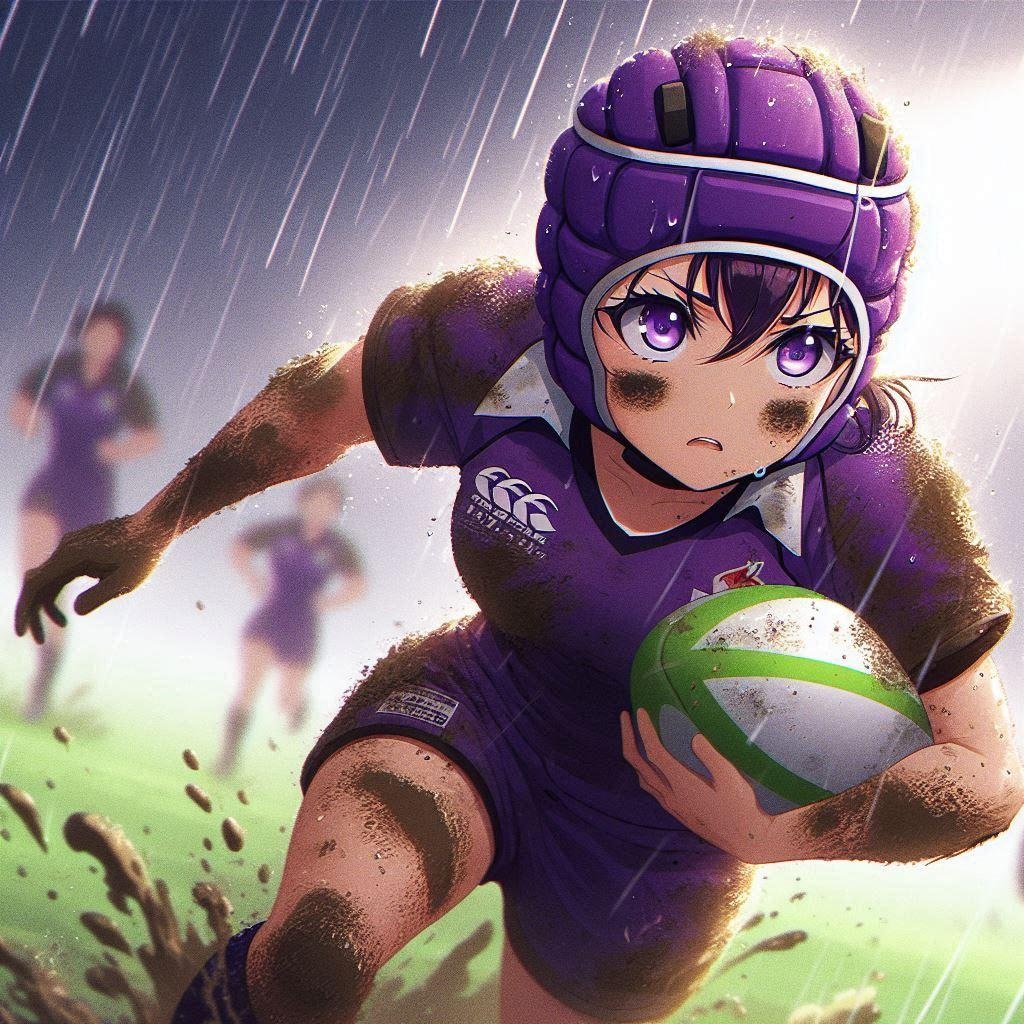 🏉泥まみれの女子ラグビー 141