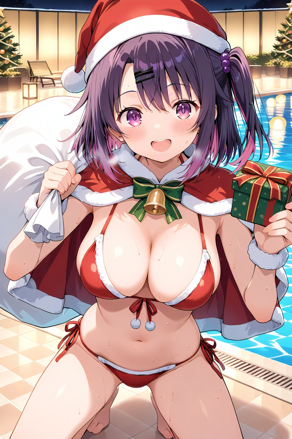 真夏のサンタ