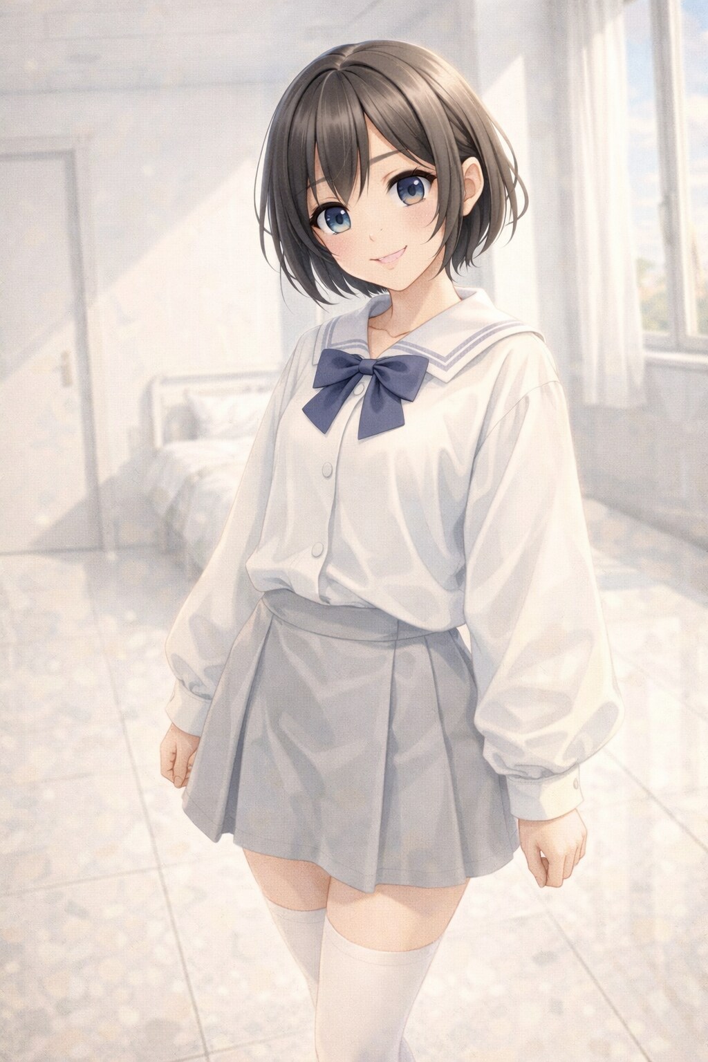 インバーテッドプリーツスカート