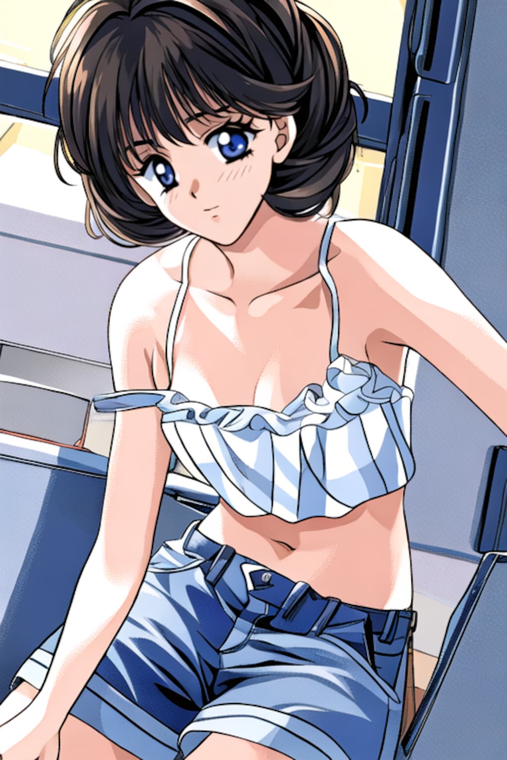 昔のギャルゲー風 (5枚)