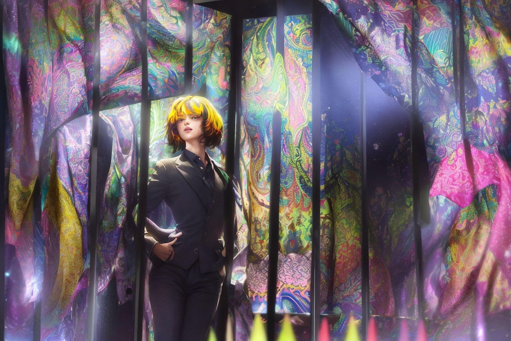 サイケなクロス