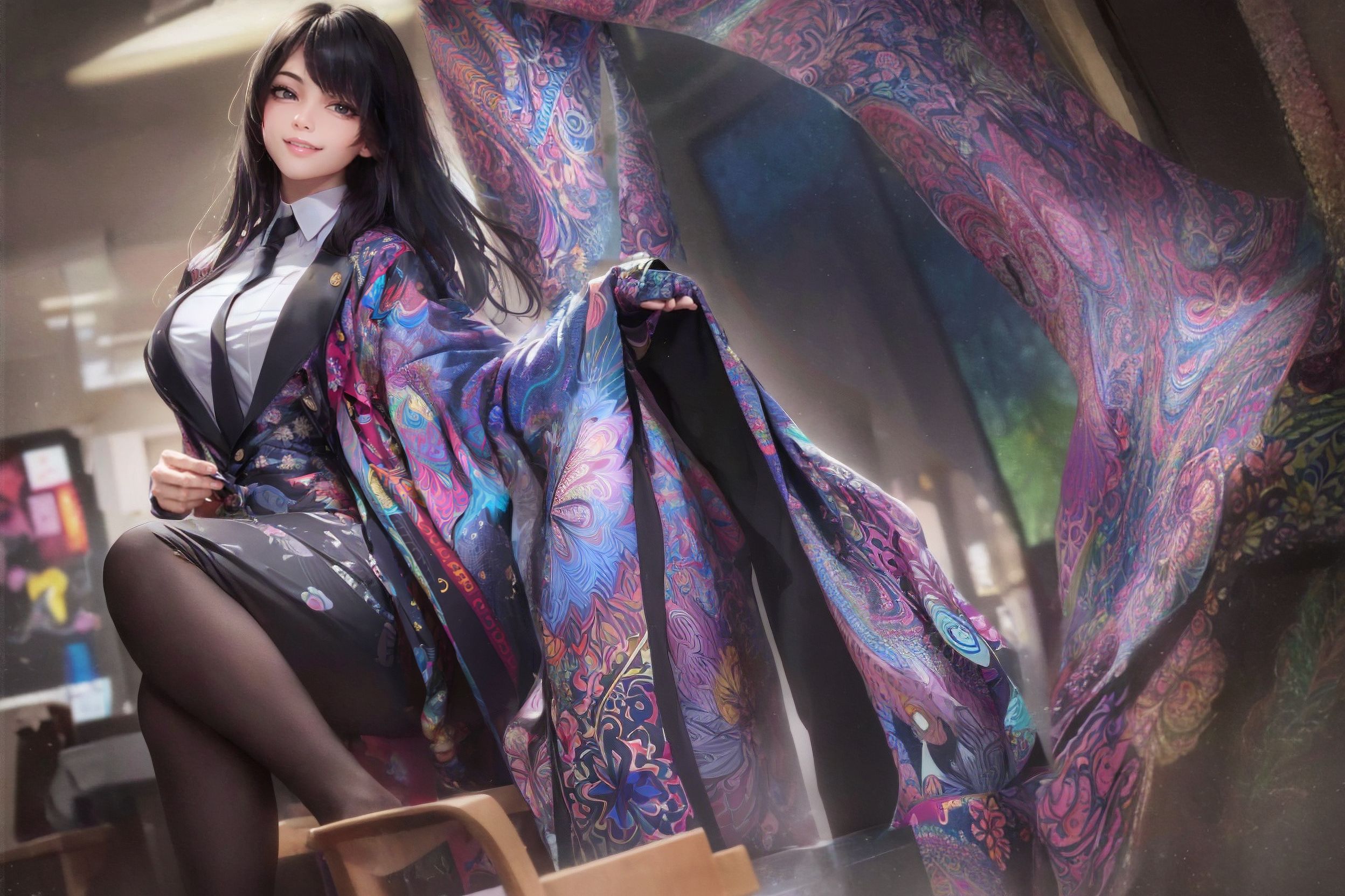 サイケなクロス | の人気AIイラスト・グラビア