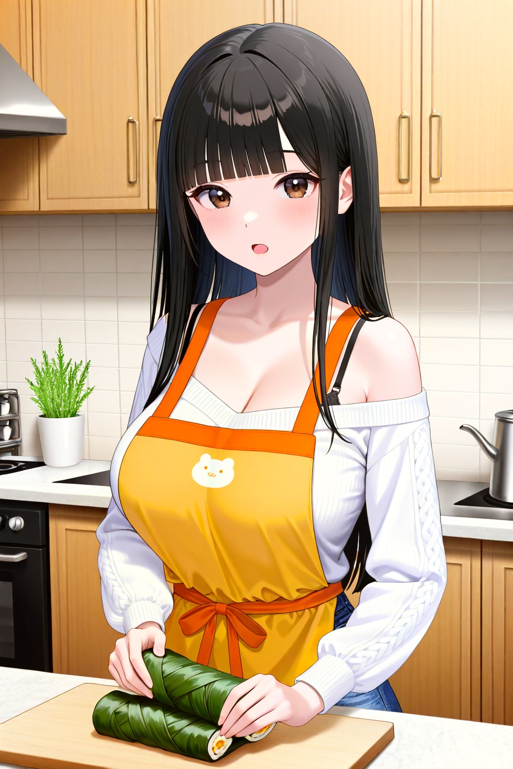 海苔を巻くうちの子達