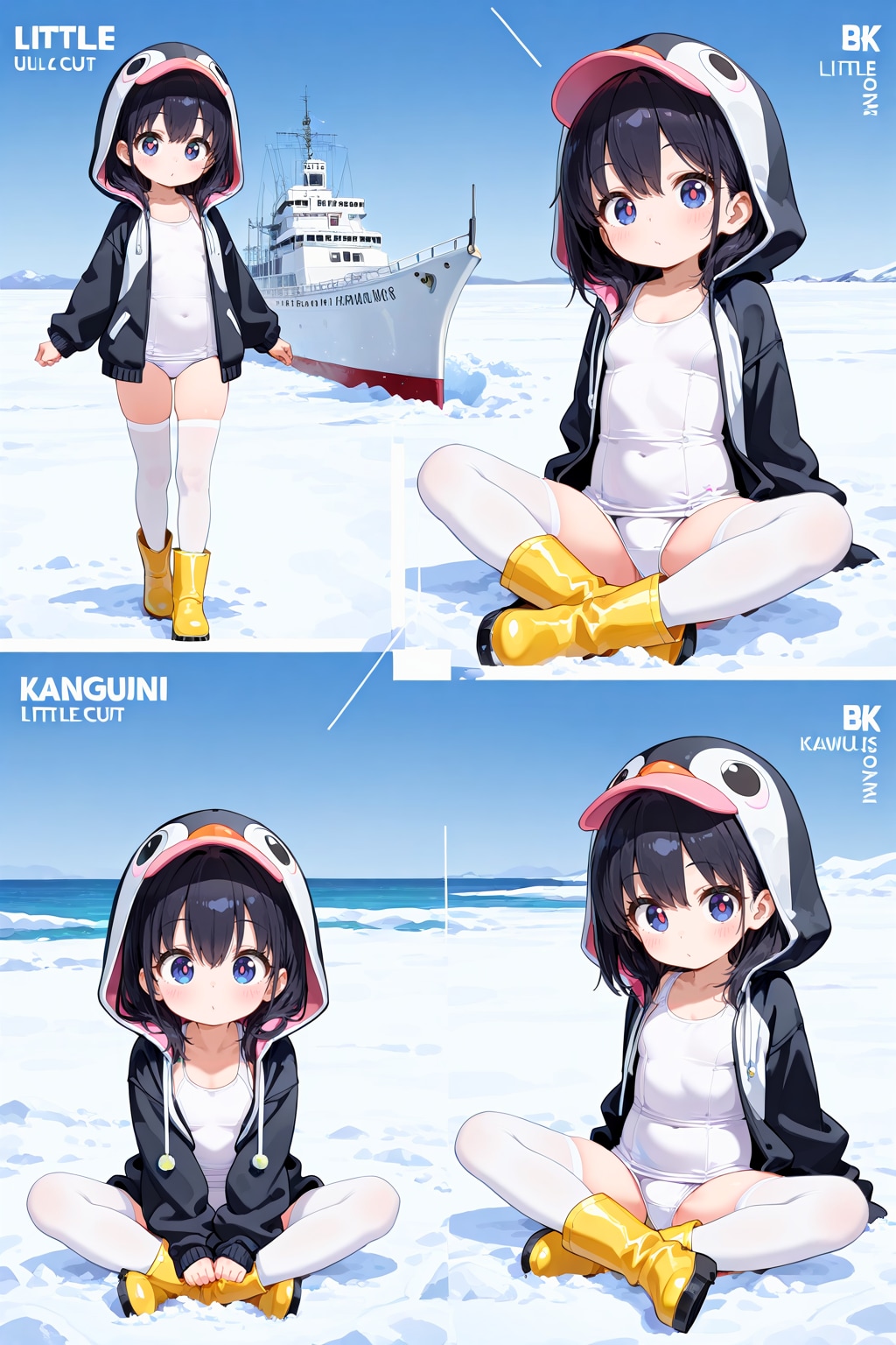 南極のペンギンちゃん図鑑