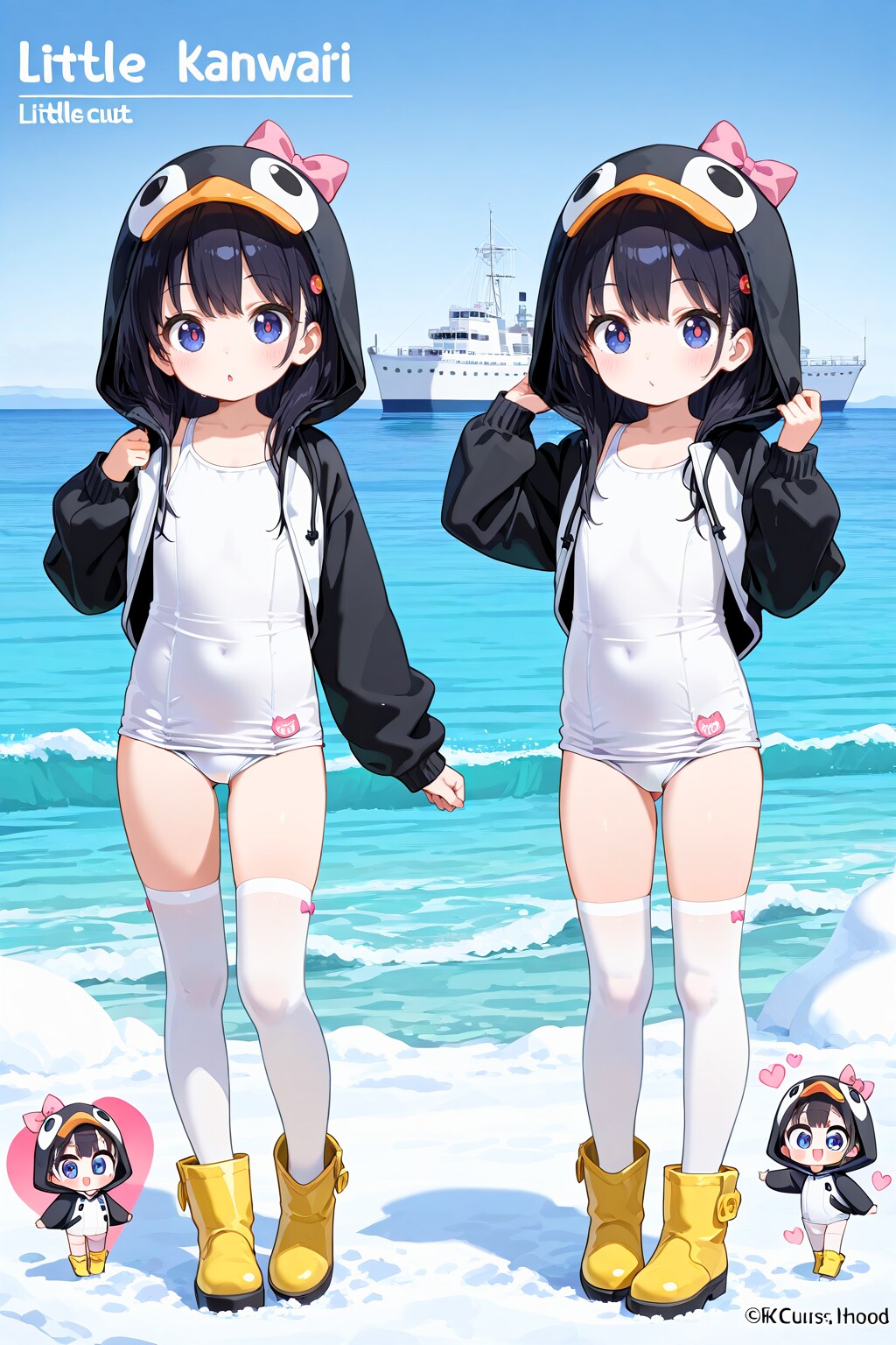 南極のペンギンちゃん図鑑