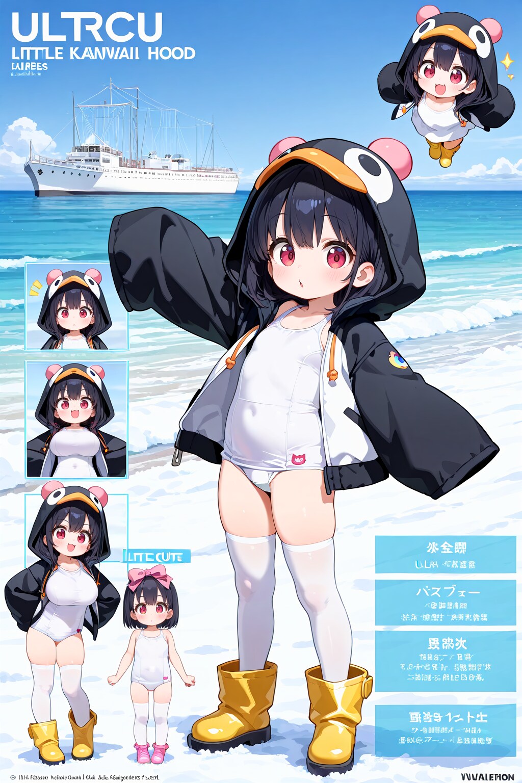 南極のペンギンちゃん図鑑