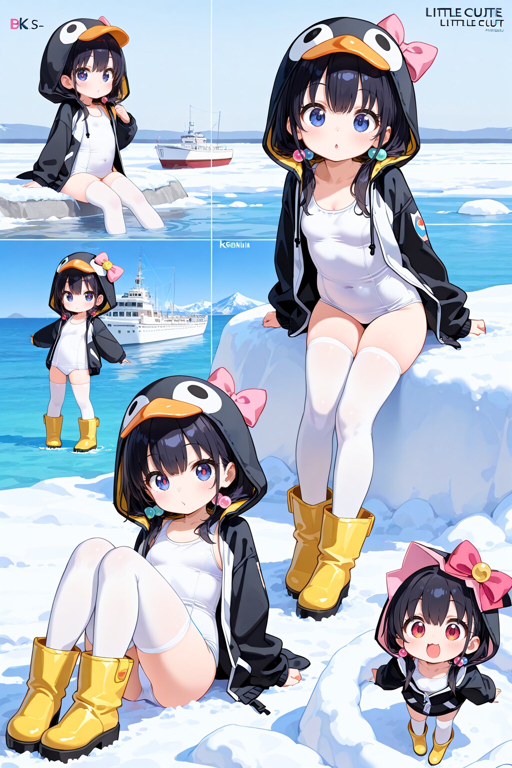 南極のペンギンちゃん図鑑