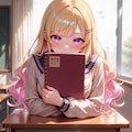 ここ、全然わかんないの。…ねぇ、教えて？ 2枚目