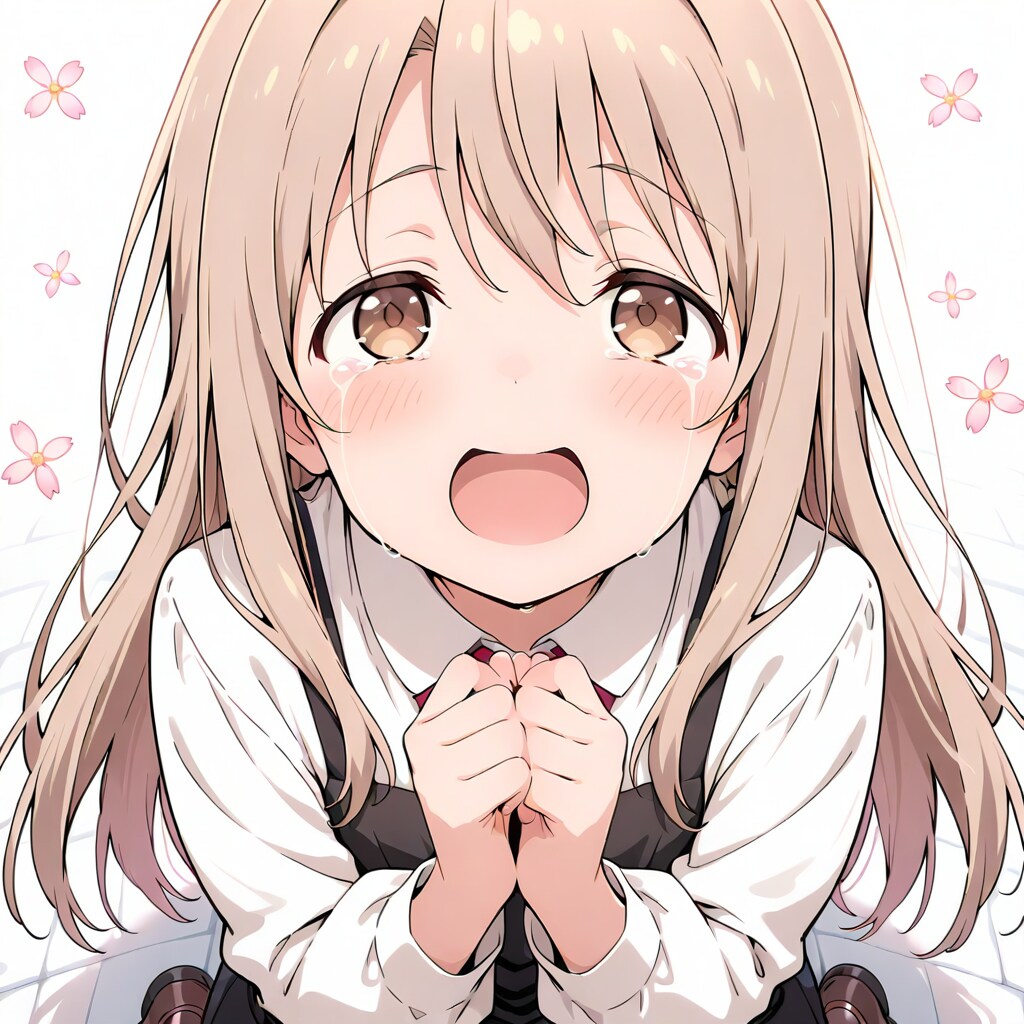 HARPYちゃん、歓喜の涙を流す
