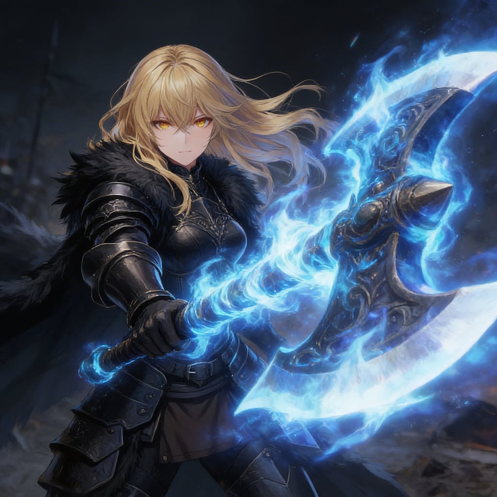 ブロンドの女騎士さん945