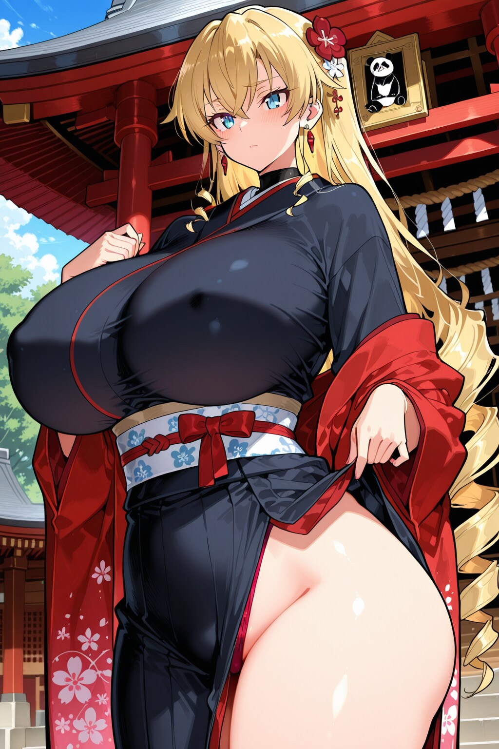 kimono blondy