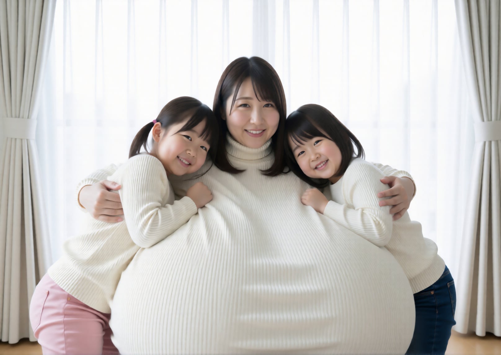 ママはおっきくて柔らかいの
