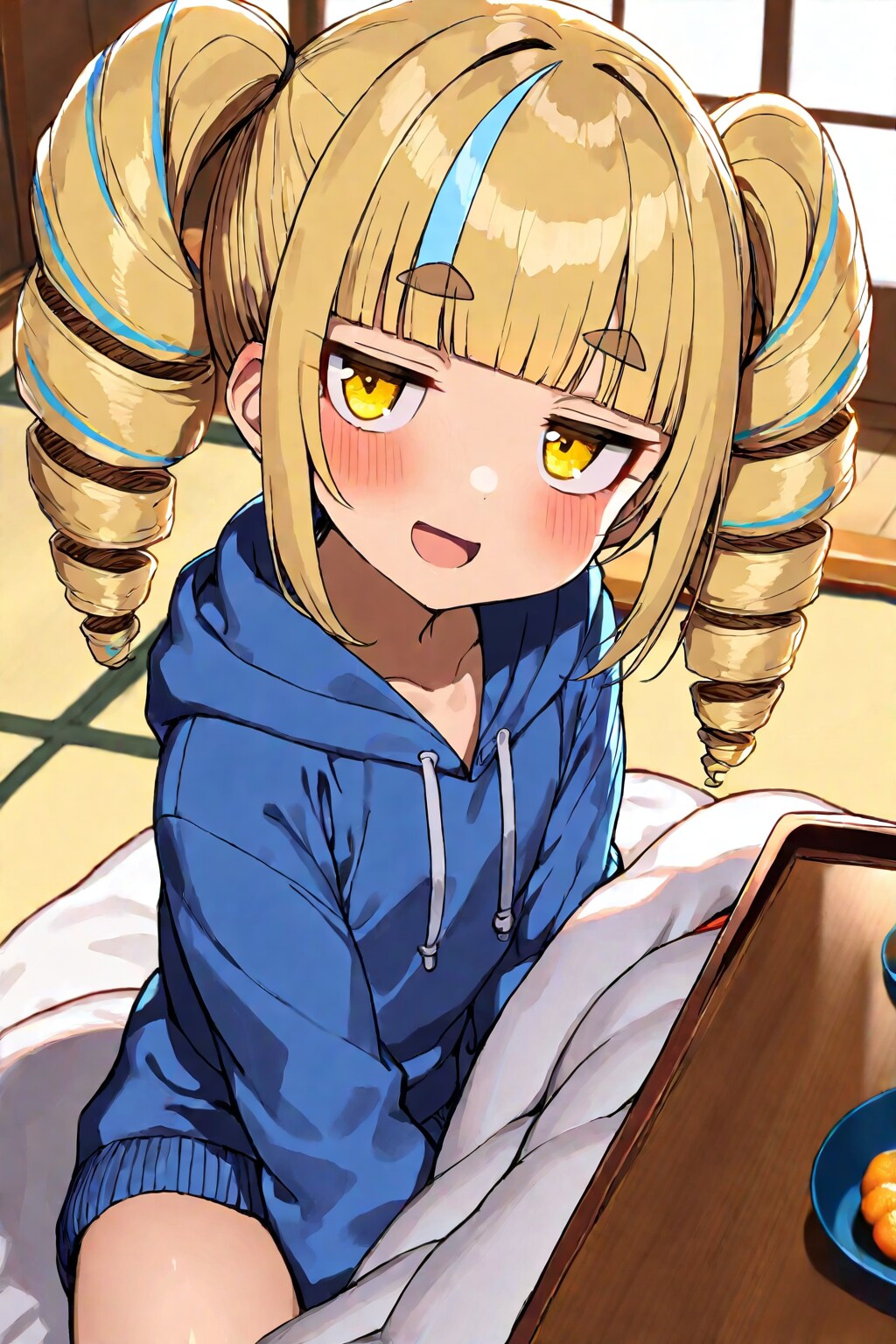 金髪ツインドリルっ子 | の人気AIイラスト・グラビア