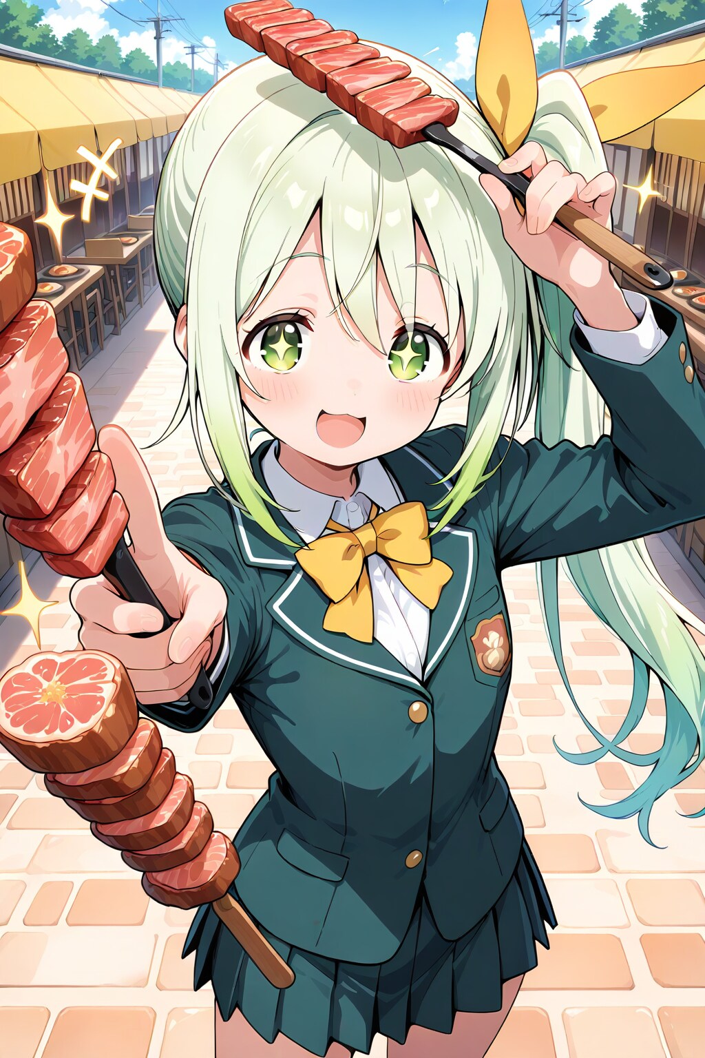 焼肉というか串焼き