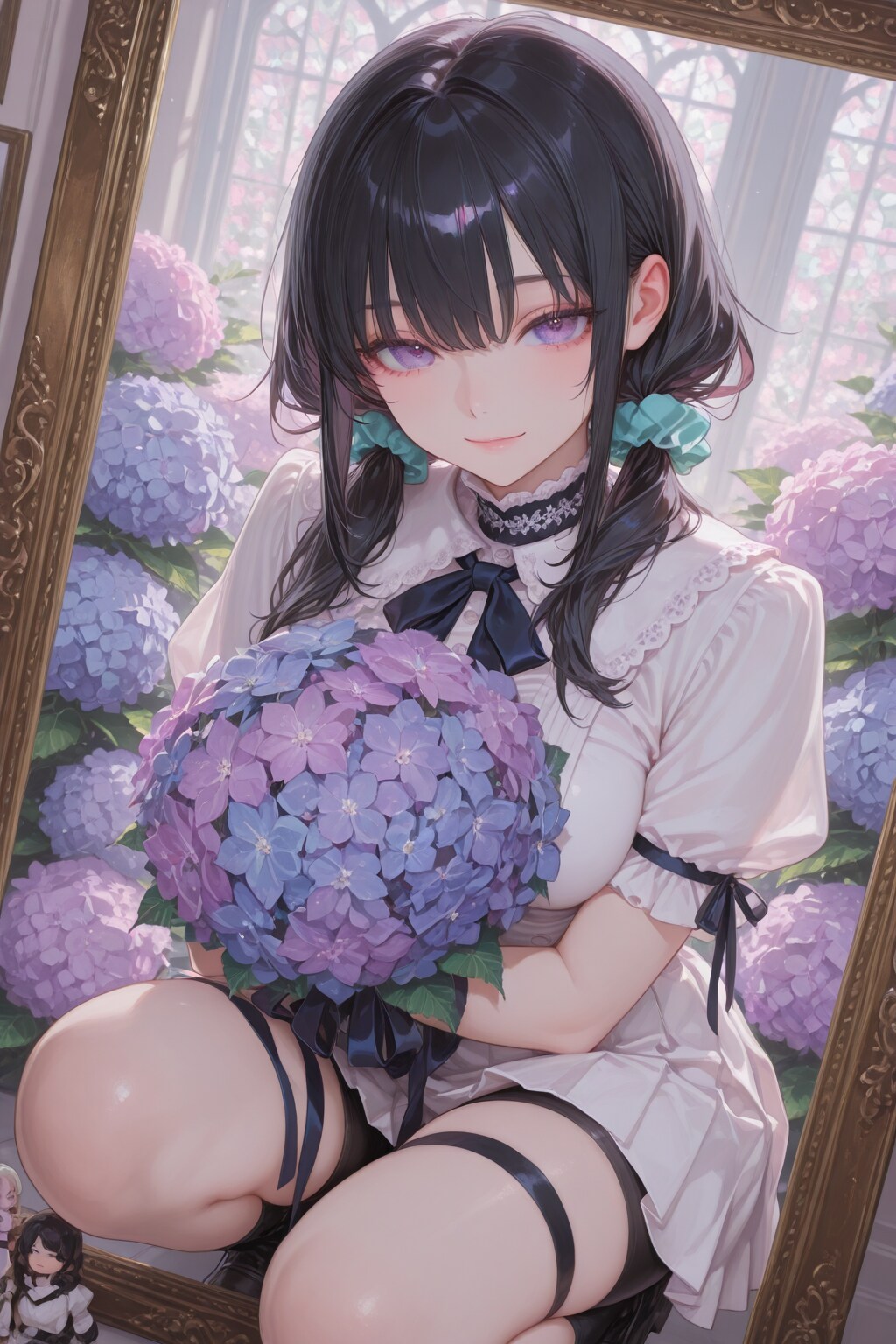 葵様も絵梨奈と一緒でお花が大好きだったんですね❤️