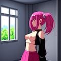 鮮烈なる冒険の果てに：ピンクツインテールの少女「サンゴ」とポケモンの世界への探求 12枚目
