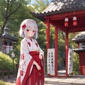 巫女さん 3枚目