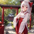 巫女さん 2枚目