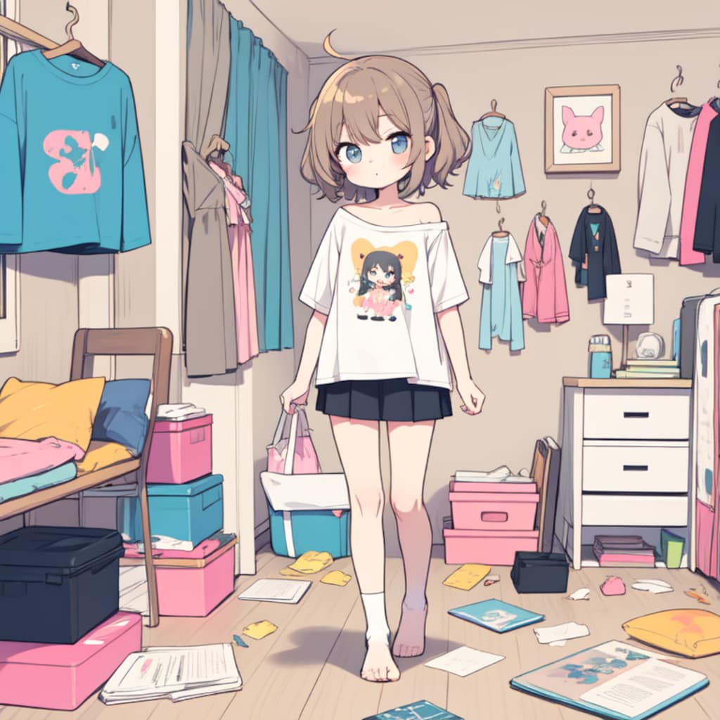 だらしない系オフショル