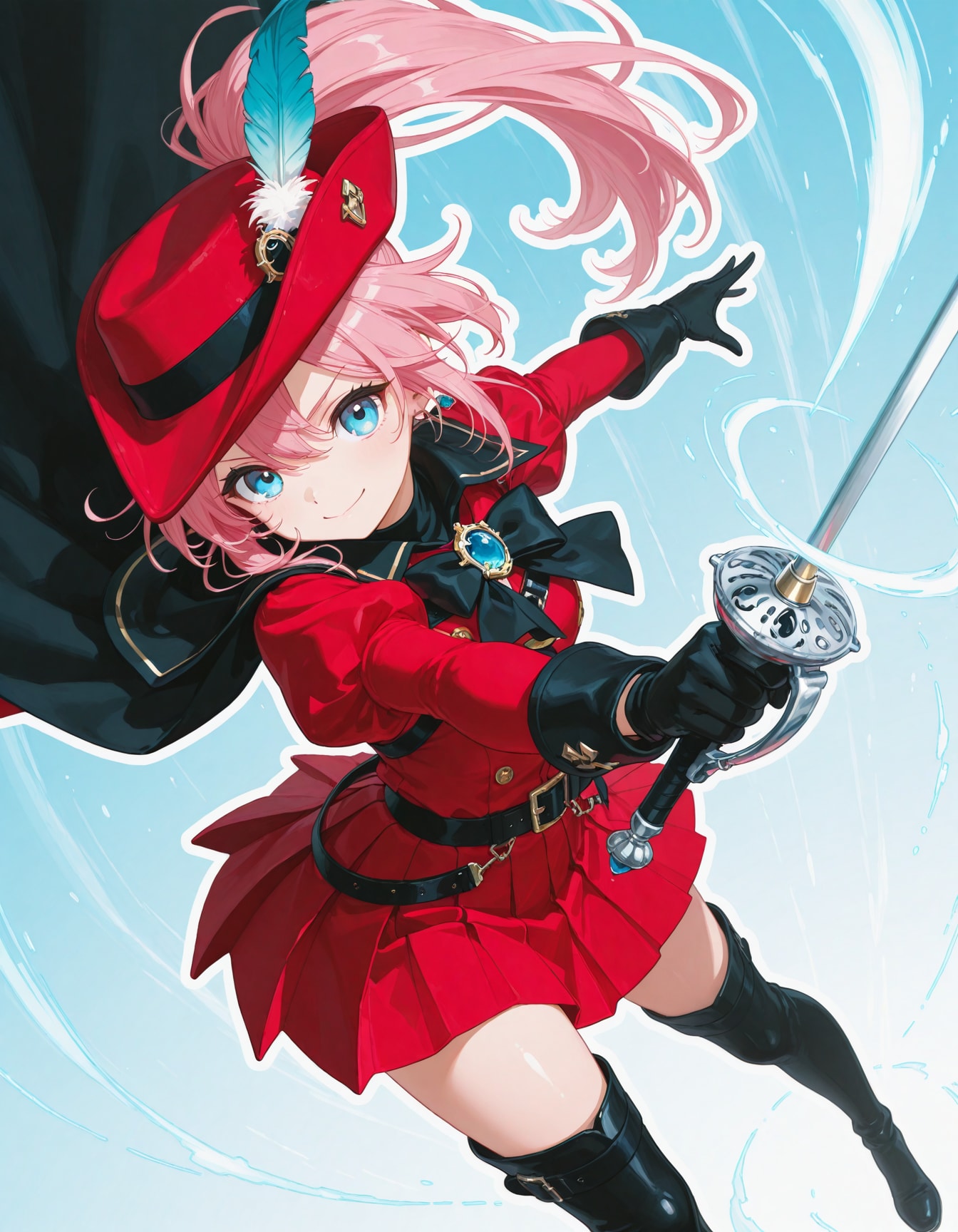 赤魔道士 | の人気AIイラスト・グラビア