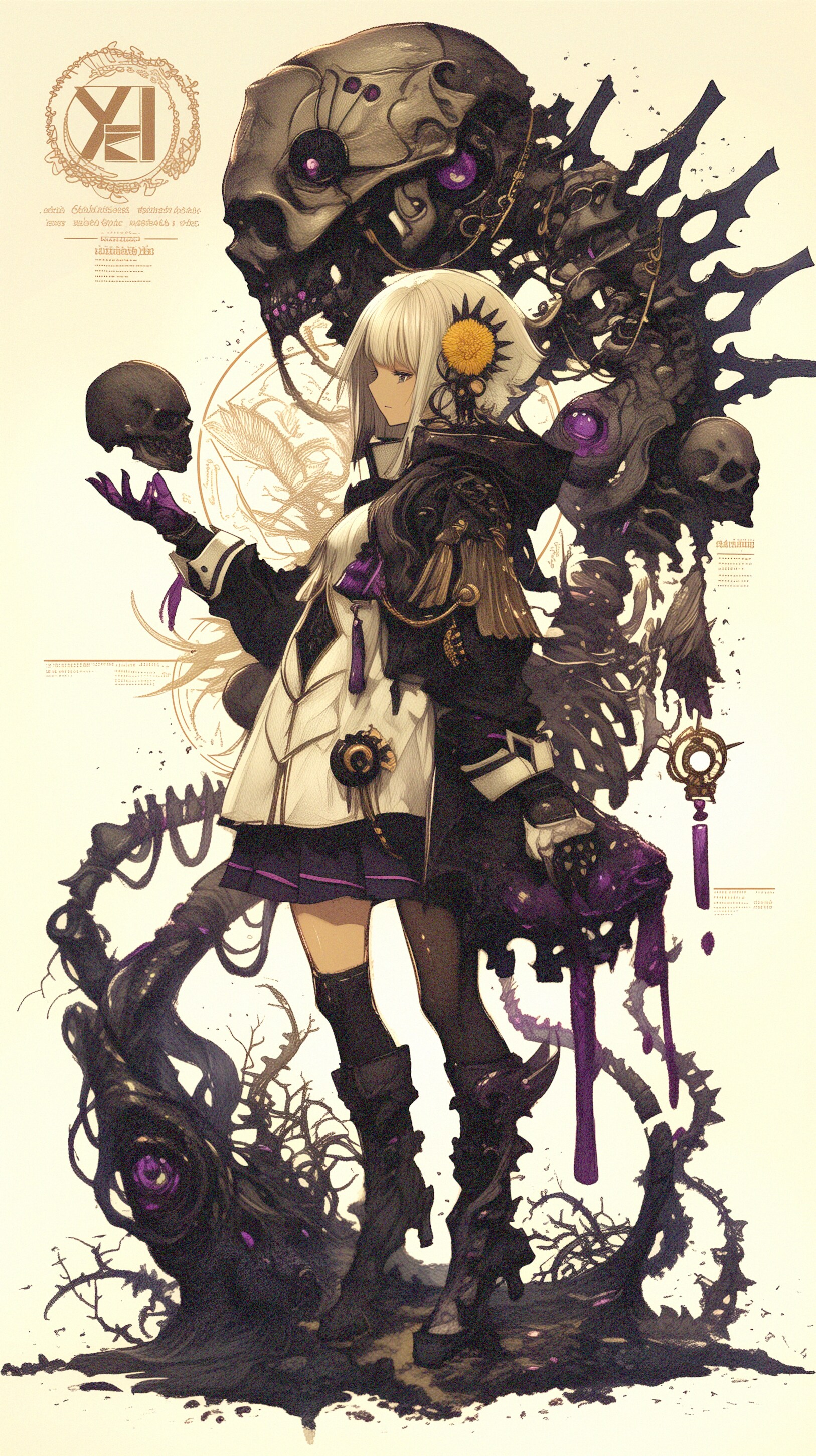 Skullgirl | の人気AIイラスト・グラビア