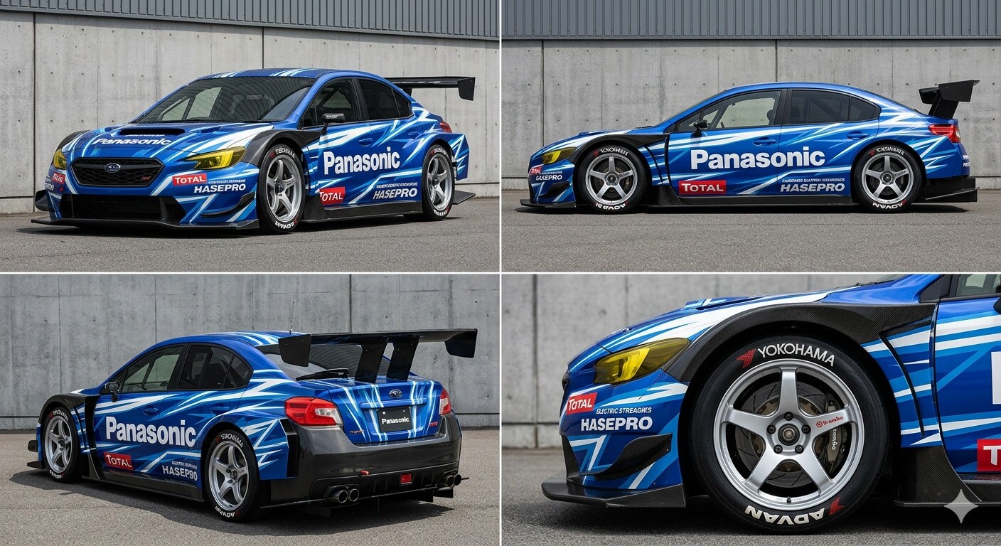 Panasonic WRXレーシングカー