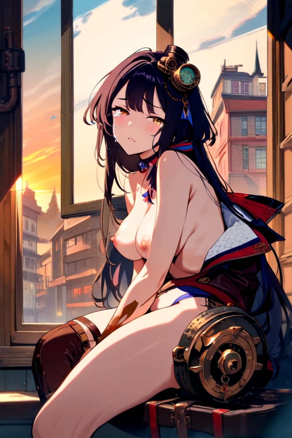 泣く黒髪ちゃん