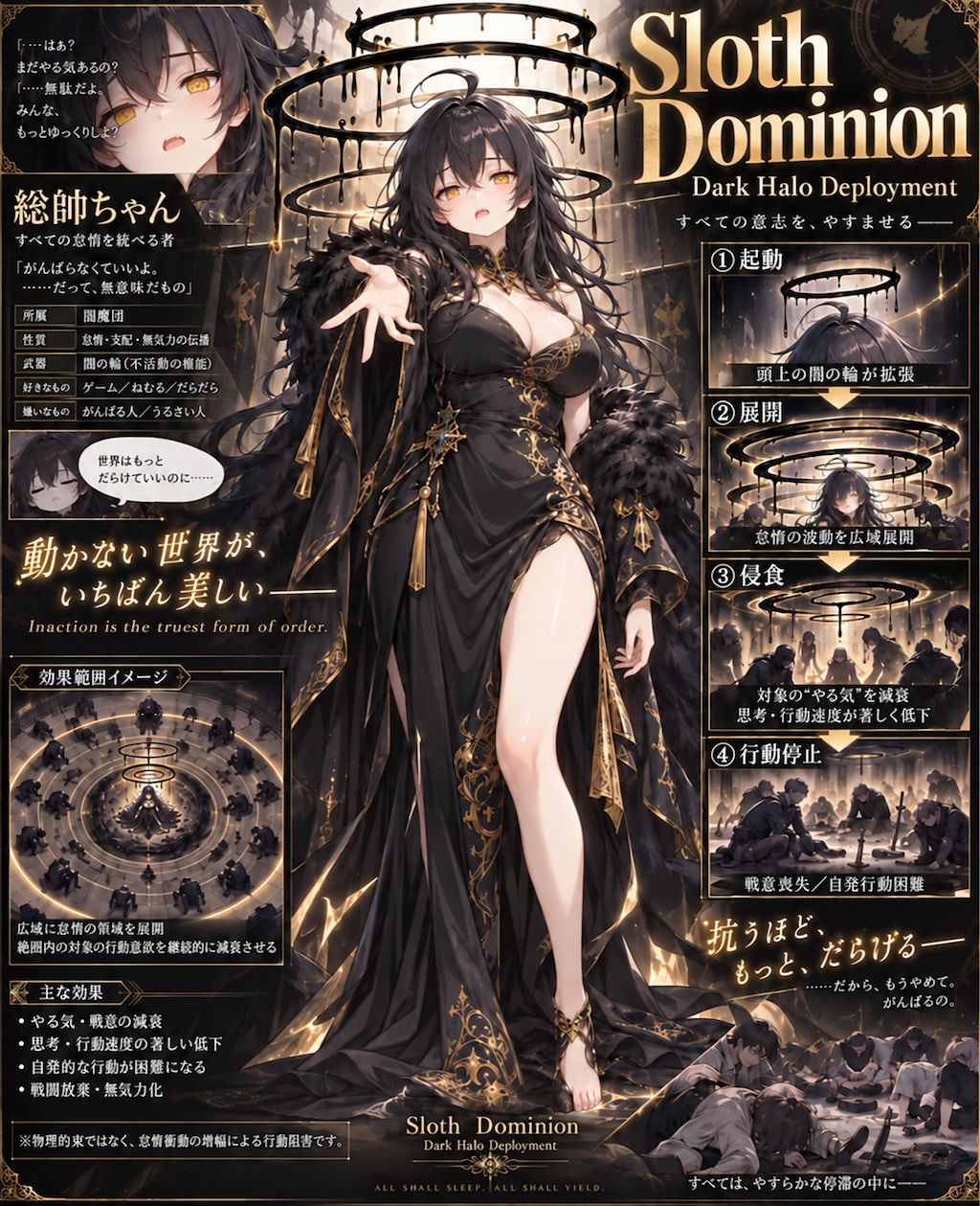 【漫画付き】Sloth Dominion