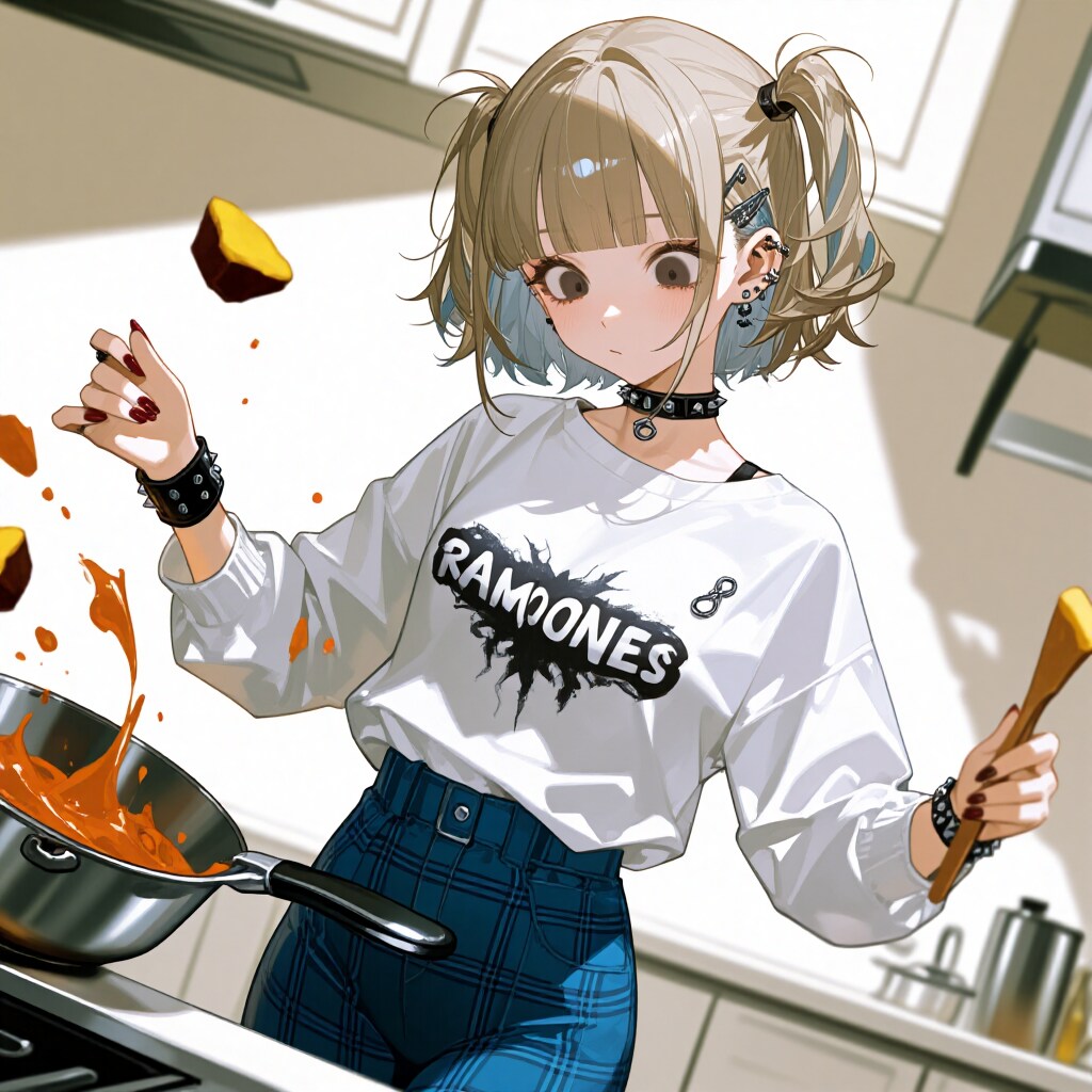 スイートポテトを作りたいらしいしばあや