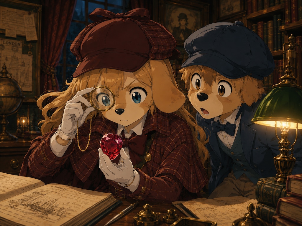 架空アニメ　シャルロット·ホームズ