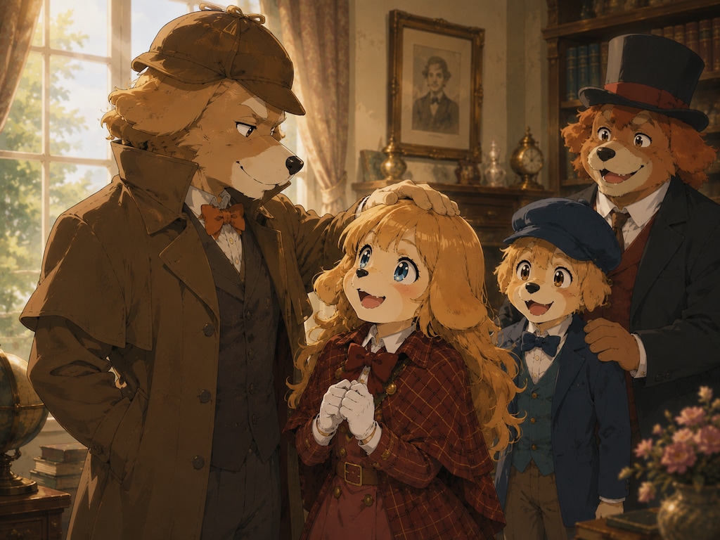 架空アニメ　シャルロット·ホームズ