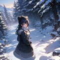雪原を歩く【シャニマス・黛冬優子】 3枚目