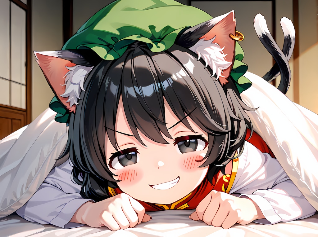 「出れん…罠に掴まったぁ💕」