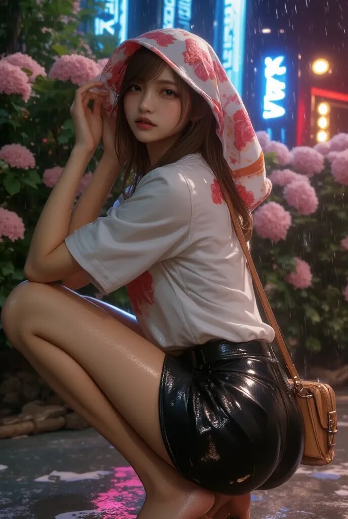 傘忘れたわー