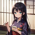 黒髪巨乳ちゃん_02_着物_茶道部 6枚目
