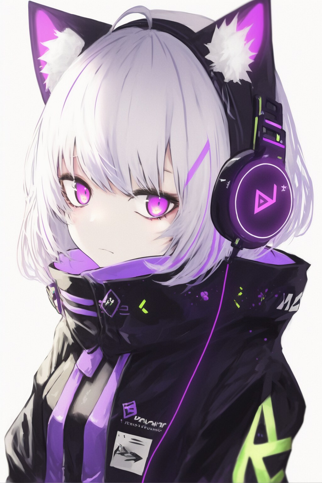 ヘッドフォン🎧🐱
