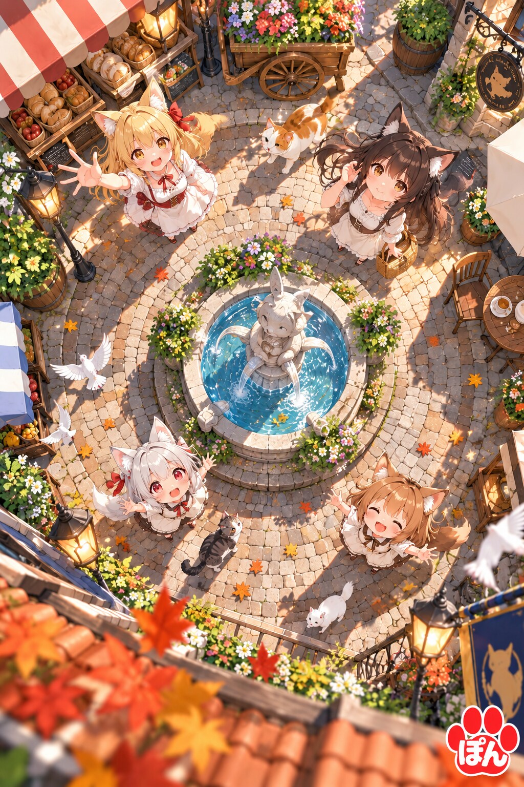 ケモミミ街をのぞいてみた！ | の人気AIイラスト・グラビア
