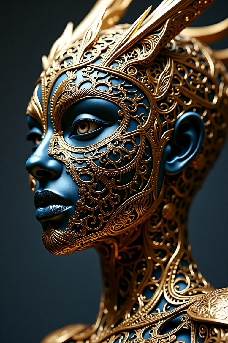 彫金になるFLUX | の人気AIイラスト・グラビア