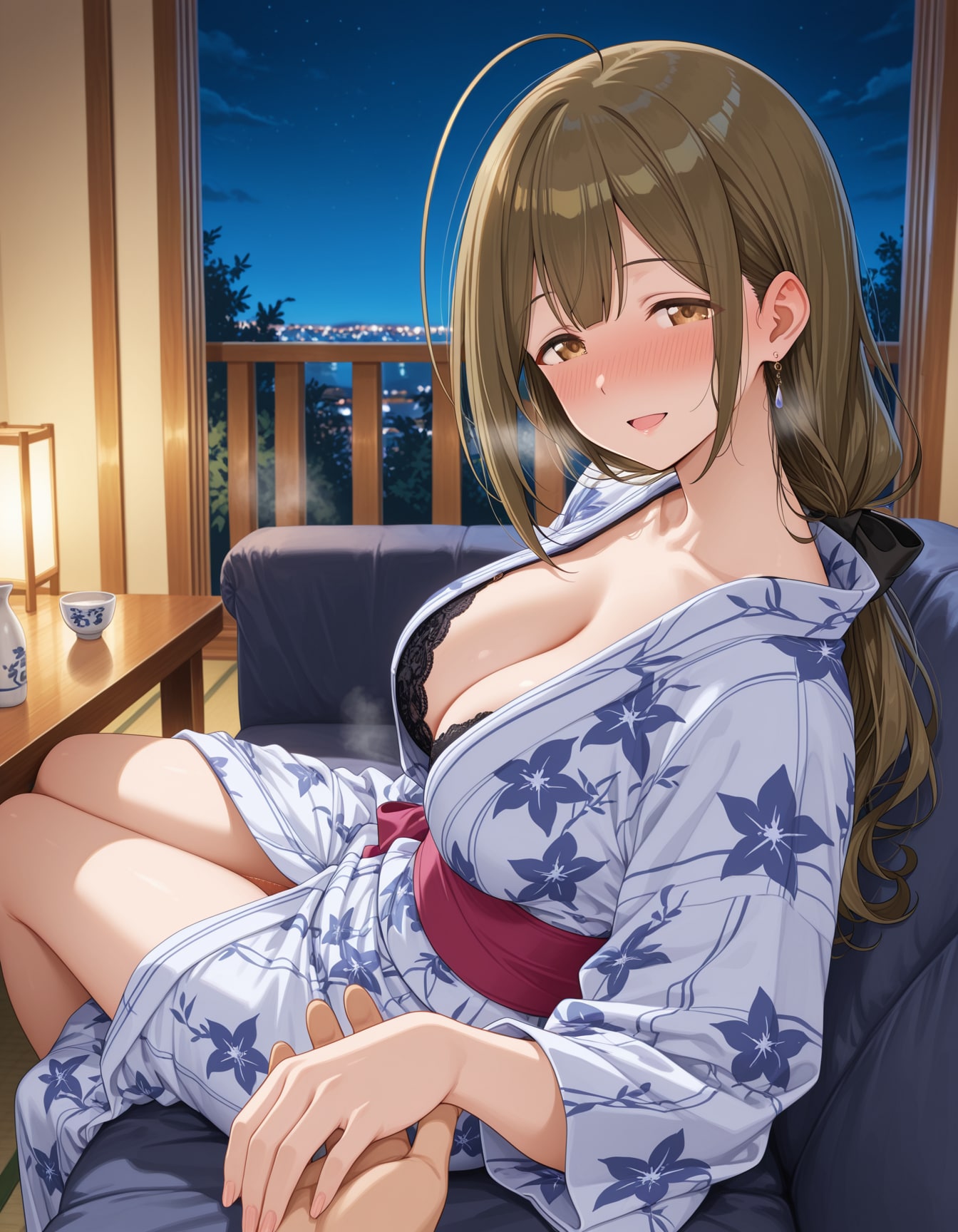 そろそろ寝室行きますか？