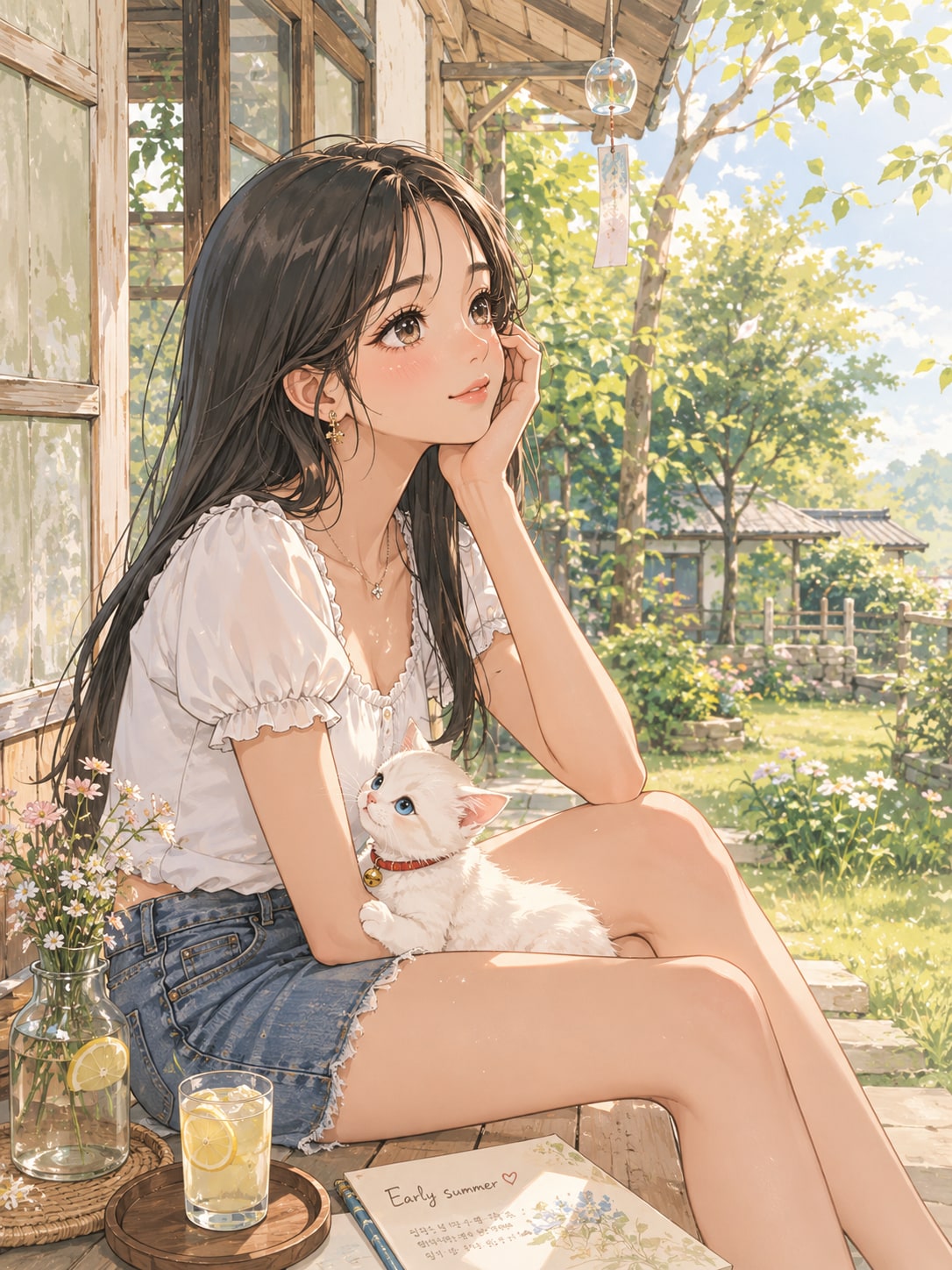 ししょちゃんの夏休み ChatGPT | の人気AIイラスト・グラビア