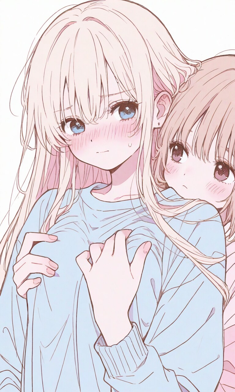 おっぱい百合 2